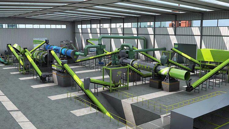 豬糞有機肥生產(chǎn)線